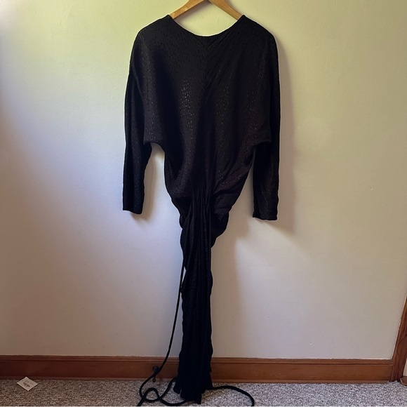 Nissa Tie Waist Draped Dress - Picture 5 of 5